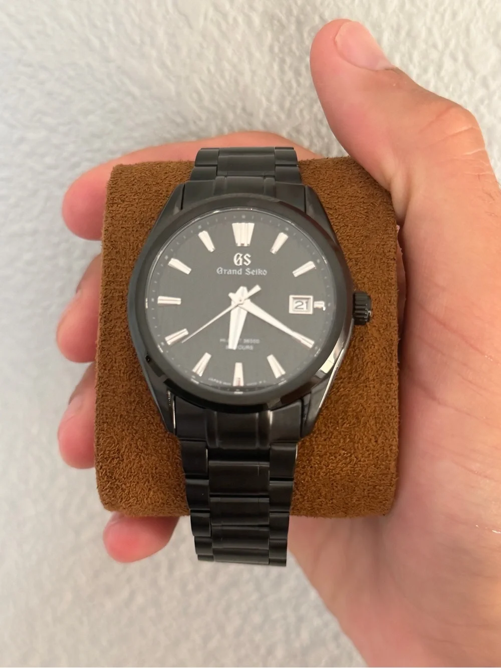 Seiko Mod: Blacked Out Grand Seiko